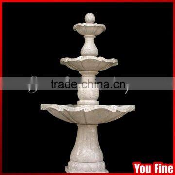 Outdoor Garden Stone Small Garden Water High Quality Marble Fountain