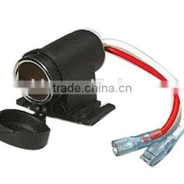 12v car cigarette lighter socket with cover