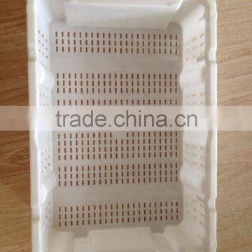 2015 HDPE plastic basket for fruit
