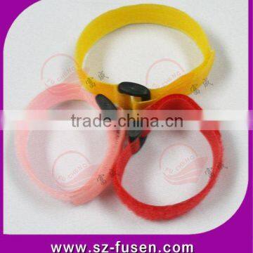 Famous sports watch with magic tape strap watch OEM