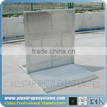 Aluminum Light Crowd Control Barrier Barrier with Door Corner Barrier