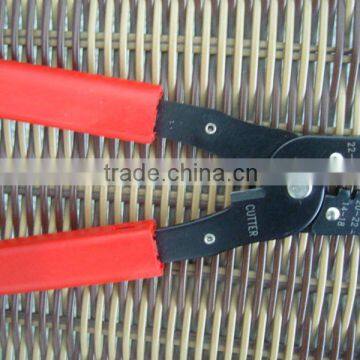 7.3"terminal crimping tool open barrel connectors/ telephone piercing spade lugs/butt-insulated connectors/computer pin&sockets