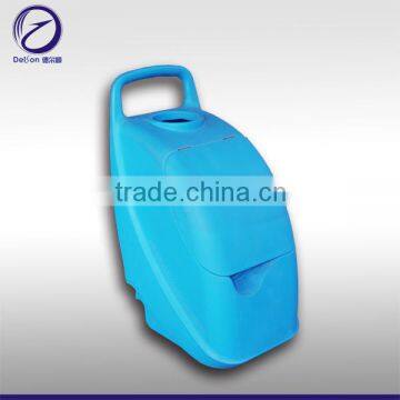 rotational scrubber hull for automatic scrubber floor dryer