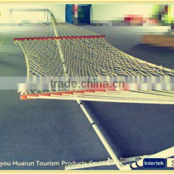 Natural 2 Person Rope Hammock/Mesh Hammock