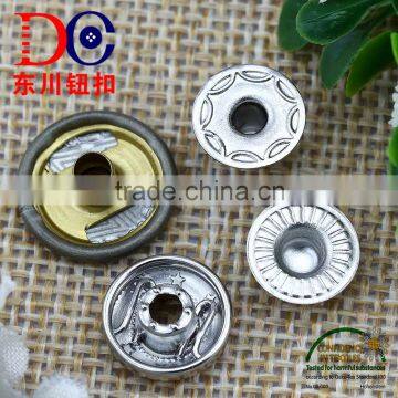 15MM Casual Fastener Twill Design Press Metal Snap Button for Casual Clothing photo-4