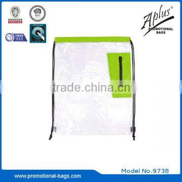 Drawstring Plastic Sports Bag