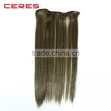 stock synthetic hair clip in hair extension, factory price invisible hair clip                        
                                                Quality Choice