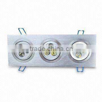 9w square led downlight Cree chip