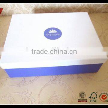 Foldable gift boxes of paper for shoe