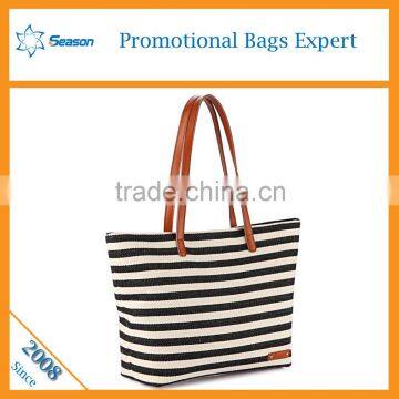 Custom Reusable Shopping Bag Purses Handbags Ladies Canvas Bag