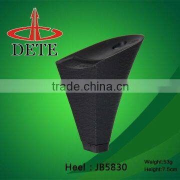 cheap sexy high heels plastic heels for ladies shoes shoes material made in china