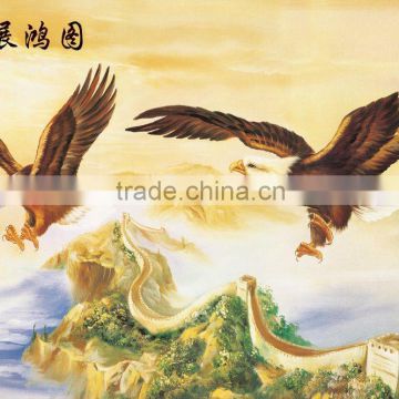 Chinese style eagle wall pictures