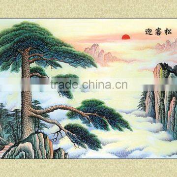 The traditional Chinese painting