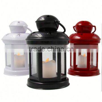 2015 Promotion Poppas BS10 Star Pantern Colorful Selection Hanging Led Candle Wall Lantern photo-3
