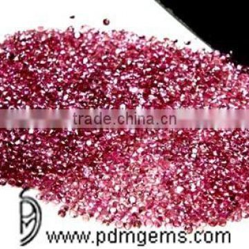 Pink Tourmaline Round Cut Lot For Engagement Rings From Wholesaler