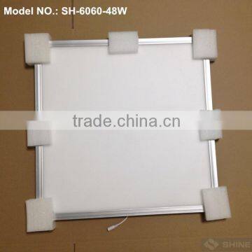 48W ultra thin led panel light,led 600x600 ceiling panel light,60x60 cm led panel lighting