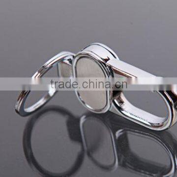 Custom Logo Metal Car Key Chain/key Ring photo-2