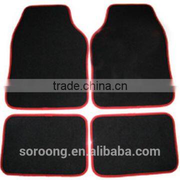 Skidproof Car Carpet With Aluminum pad Decorative Car Floor Mat