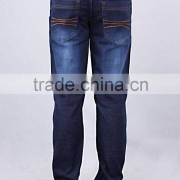 Denim Jean in Super Stretch Fabric with very soft Hand feel with whicker nad sand blasting