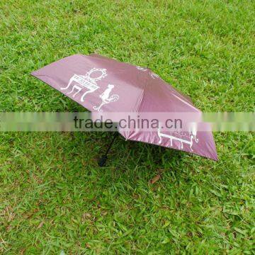 promotional custom silver coating uv protection Folding Umbrella