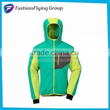 Wholesale High Visibility Outdoor Hooded Jacket Men