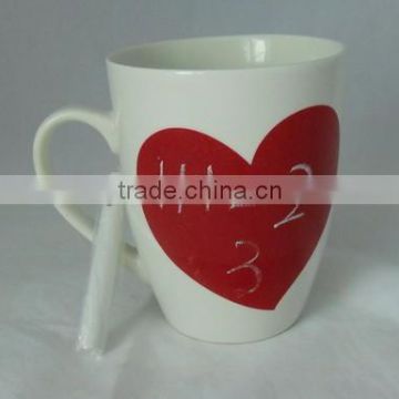 writable ceramic mug