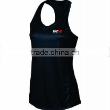 ladies tank top in black