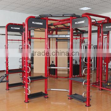 Strength gym equipment multi functional trainer