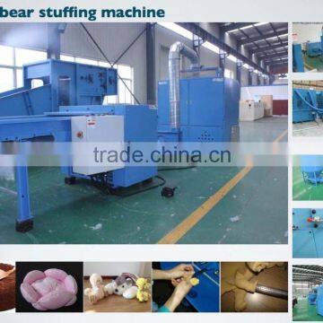 Teddy bear stuffing machine