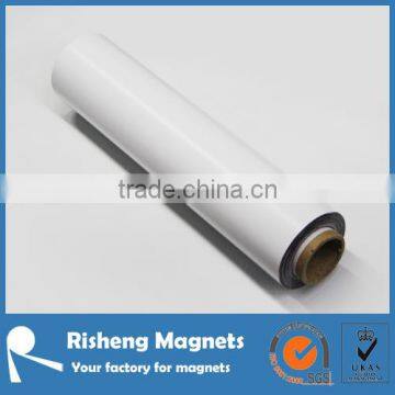 Printable vinyl magnetic sheeting rolls gloss white for craft