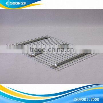 Outdoor materials decking loaded rack decking