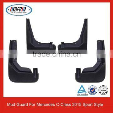 FIT FOR MERCEDES C CLASS SPORT STYLE MUD FLAPS MUDGUARDS