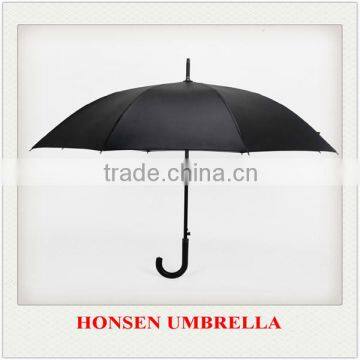 Automatic open plaid golf umbrella for promotion