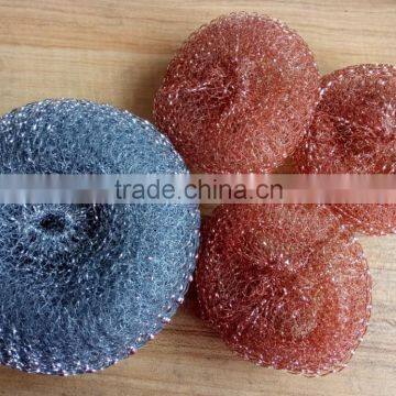 copper coated wire scourer brass scourer 6-80g