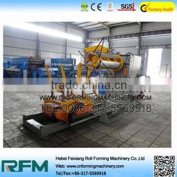 FX hydraulic colored steel coil decoiler for sale