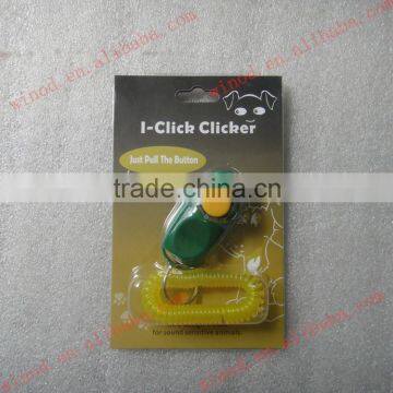 China Dog Training Clickers with Loud and Soft Sound Options