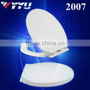 Soft Closing Round Decorative Toilet Lid Covers for wc 2007 photo-3