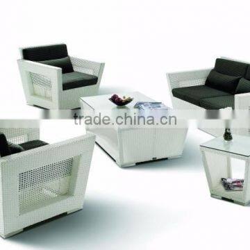 Poly Rattan Wicker Sofa Set- Garden Sofa Set Outdoor Furniture(1.2mm Alu Frame With Powder Coated, With 250gr Polyeste Fabric) photo-3