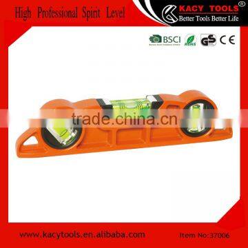 heavy duty high quality die casting adjustable aluminium bridge spirit level