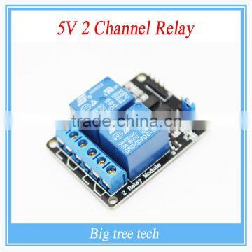 New 5V 2 Channel Relay Module Shield for raspberry pi mega ARM PIC AVR DSP Electronic 10A