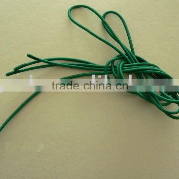 Green Elastic Shoelaces