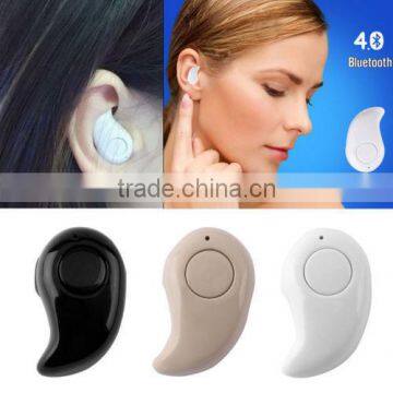 Mini Wireless Bluetooth V4.0 Earphone Headphone In Ear Headset Stereo Earpiece Handfree Calls & Listening to music Universal