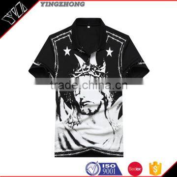 Wholesale Custom OEM brand printing Tee Shirt Clothing in men's t-shirt china whlesale