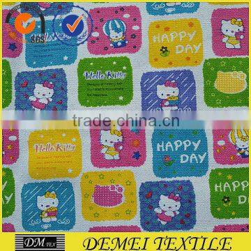 hello kitty textile polyester cotton fabric