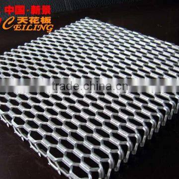 Mesh Ceiling/Stretched aluminum/Metal outdoor indoor grid net