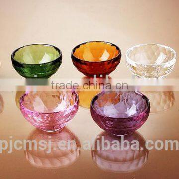 wholesale crystal , colorful crystal bowl for home decoration CM-B01