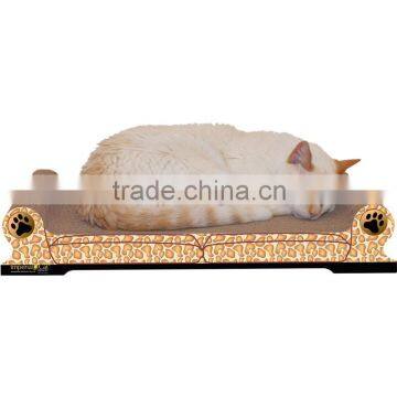 corrugated paper cat scratching board