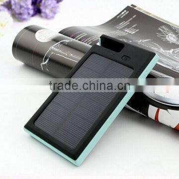 China supplier solar charger for mobile phone solar charger for phone 10000mah dual USB