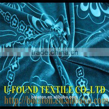 Korea Spandex Spun Velvet with 3D Emboss for Middle East Main Market