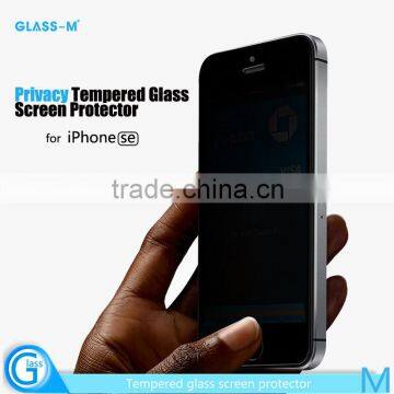 Anti Peeking Toughened Glass Mobile Phone Membrane for iPhone SE